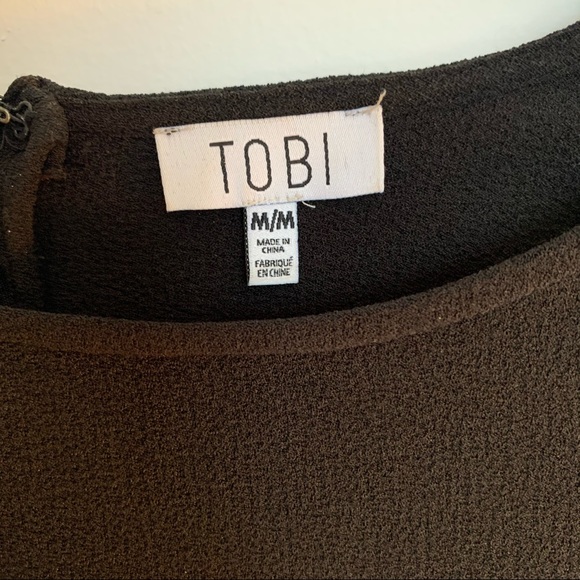 Black Tobi Minidress - Picture 3 of 3